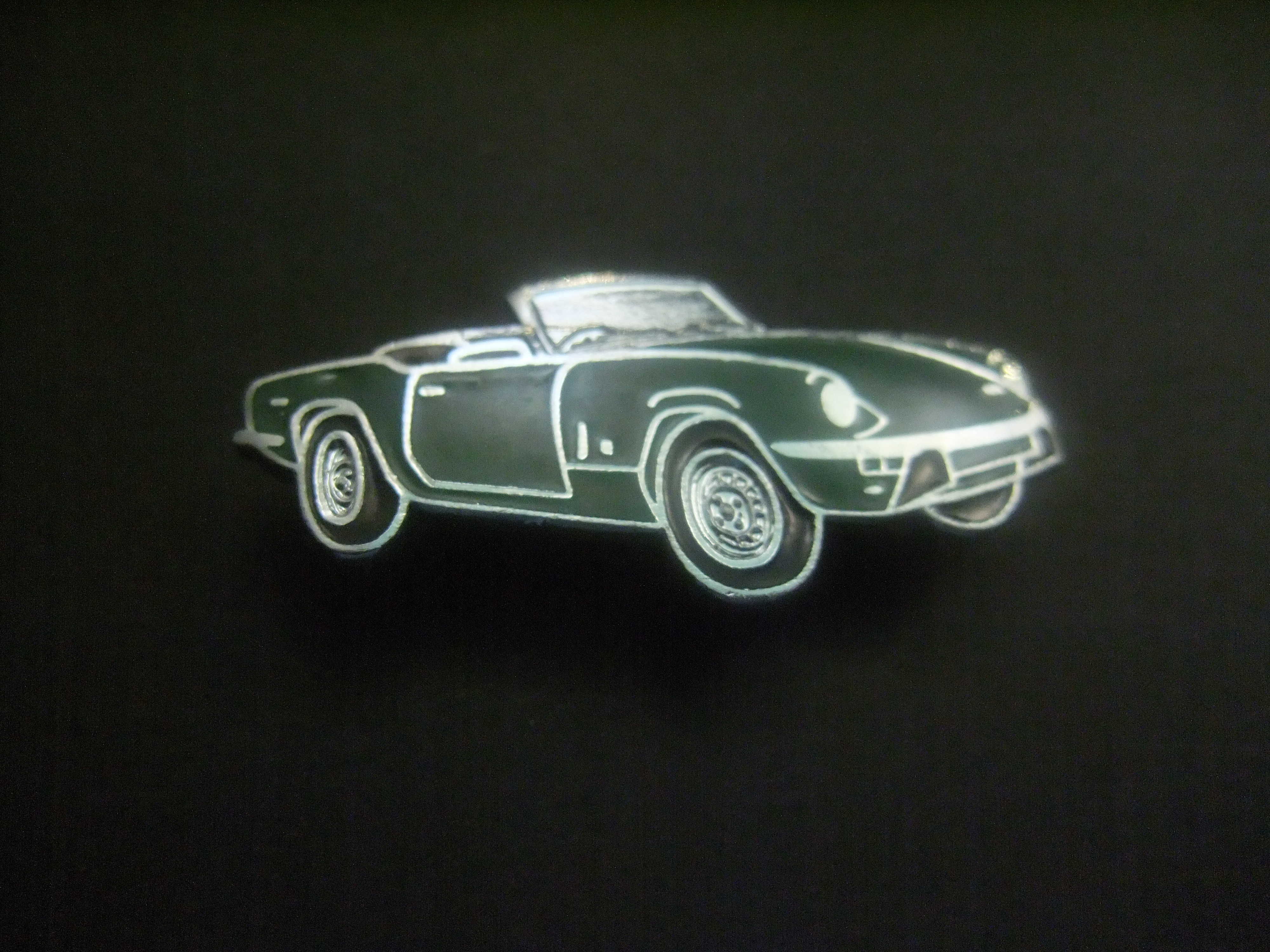 Triumph Spitfire ,sportwagen (Bumper stops)groen model